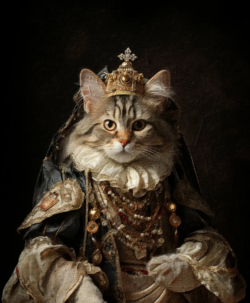 Royal Custom Pet Portrait